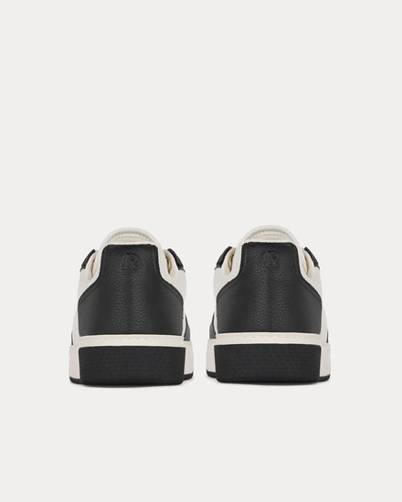 Represent Initial Leather Black / Vintage White Low Top Sneakers - 4