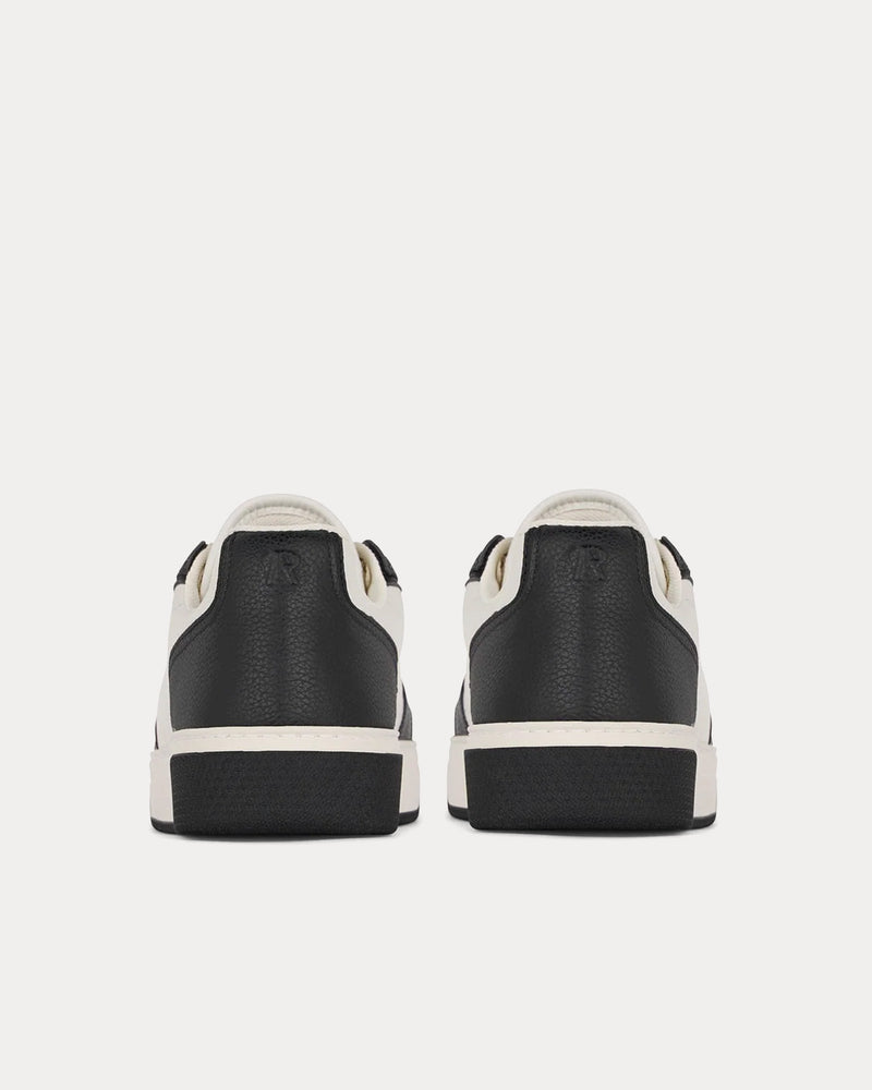 Represent Initial Leather Black / Vintage White Low Top Sneakers - 4