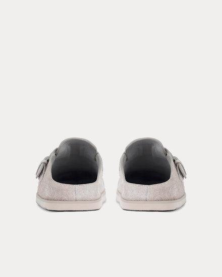 Represent Initial Hairy Suede Cashmere Mules - 3