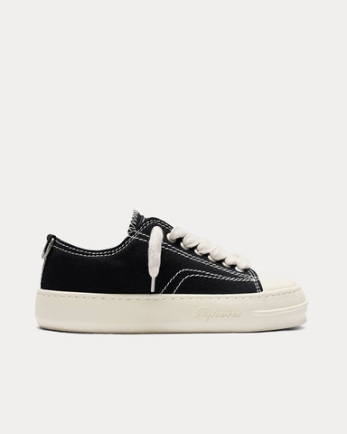 Represent Rep-Cap Jet Black Low Top Sneakers