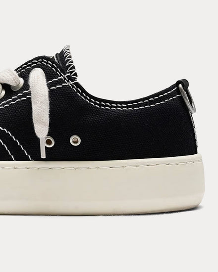 Represent Rep-Cap Jet Black Low Top Sneakers - 5