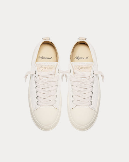 Represent Rep-Cap Vintage White Low Top Sneakers - 2