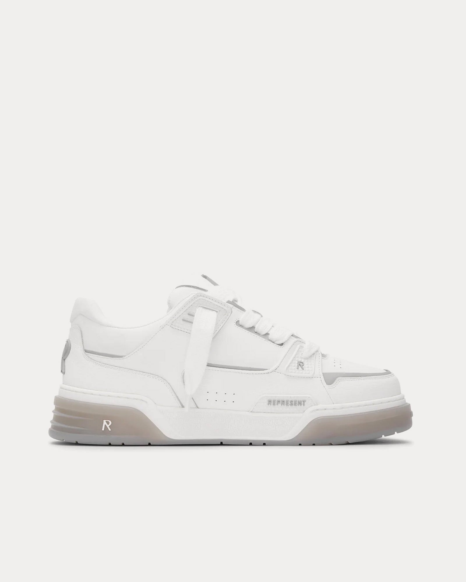 Represent - Studio Sneaker White / Grey Low Top Sneakers