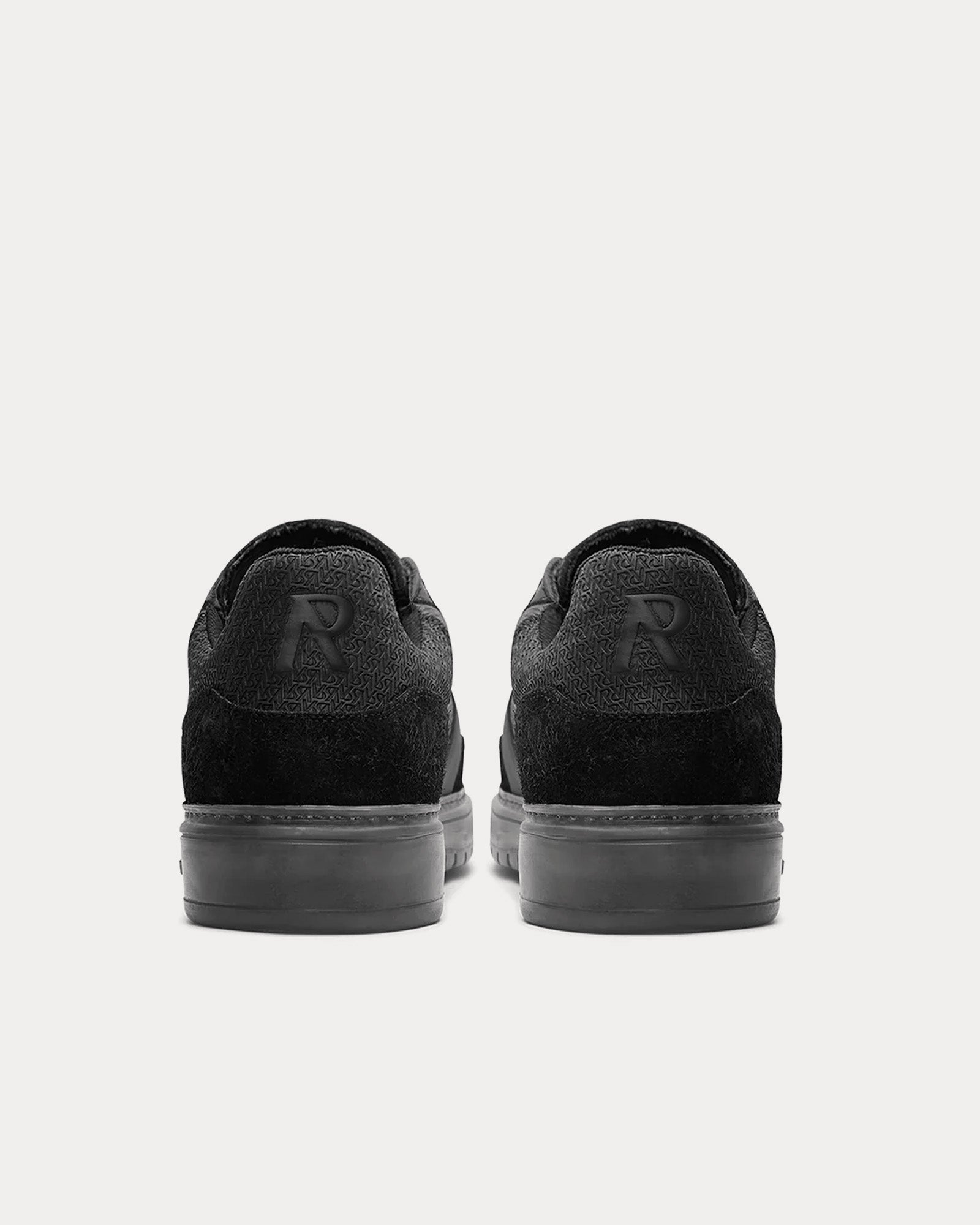 Represent - Virtus Off Black Low Top Sneakers