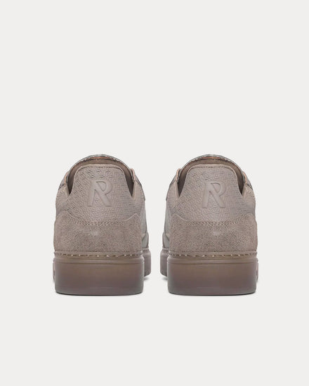 Represent Virtus Washed Taupe Low Top Sneakers - 3
