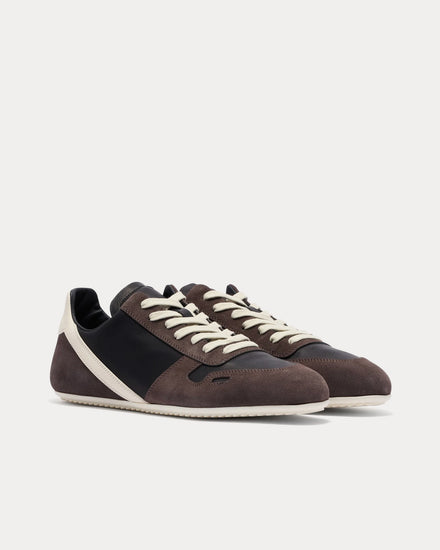 Rick Owens Concordians Minimal Dark Dust / Black / Milk Low Top Sneakers - 3