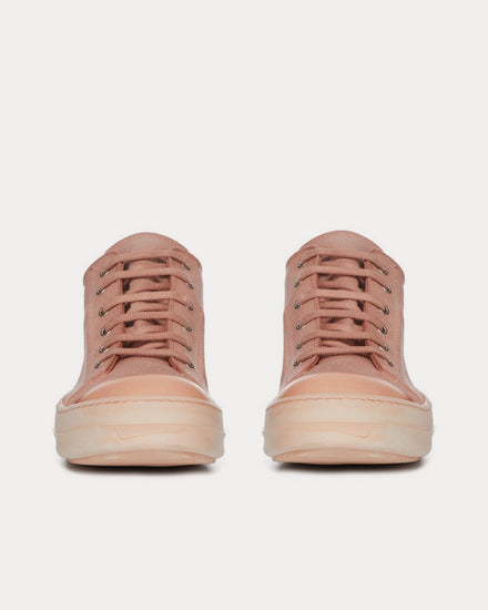 Rick Owens DRKSHDW Denim Faded Pink Low Top Sneakers - 2
