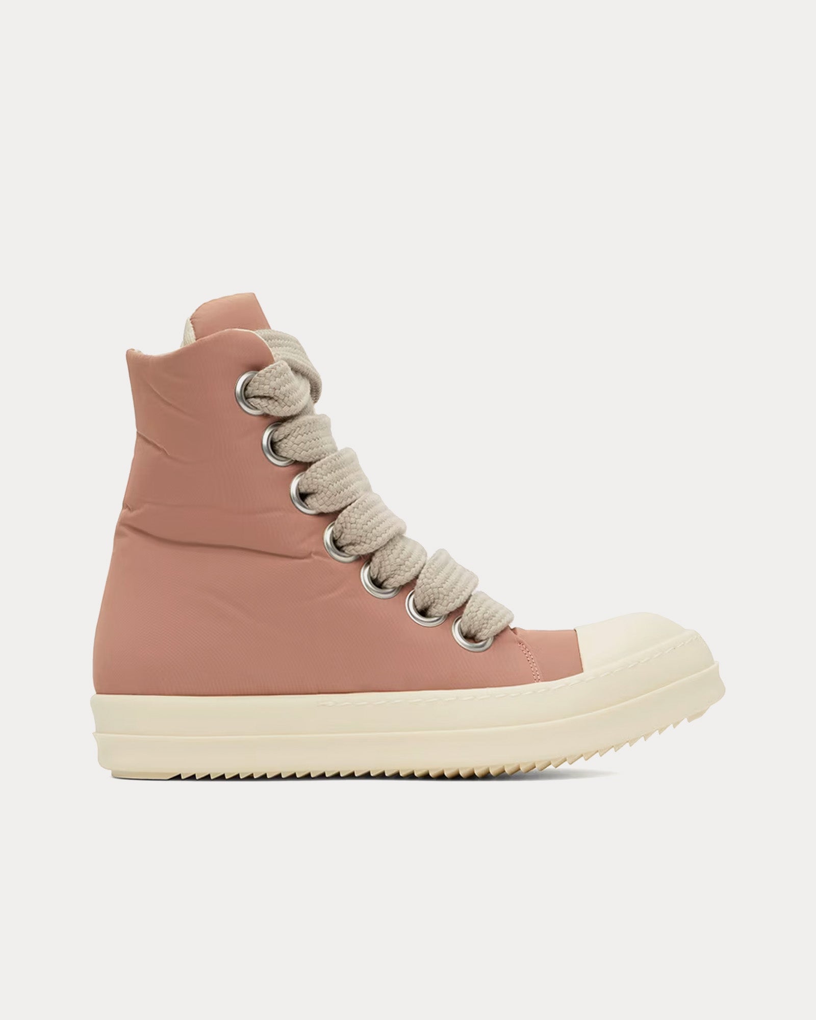 Rick Owens DRKSHDW Men's Jumbo Lace Puffer Dark Pink / Pearl