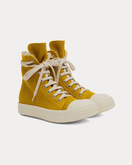 Rick Owens DRKSHDW Women's Porterville Sneaks Ochre / Pearl
