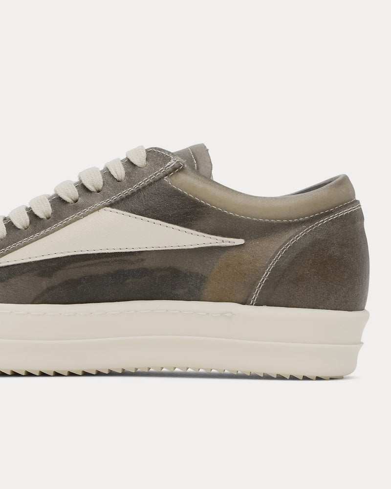 Rick Owens Hollywood Vintage Sneaks Dust / Milk / Milk Low Top Sneakers - 4