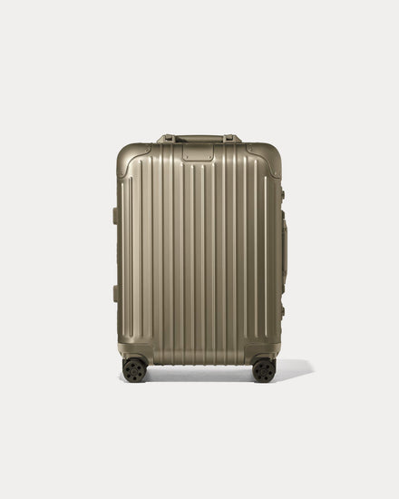 Rimowa Original Cabin Aluminium Titanium Luggage - 1