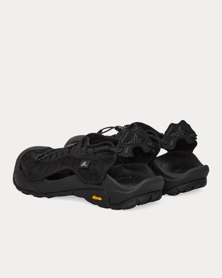 ROA Arpy Weaved Black Sandals - 3