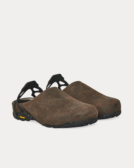 ROA Fedaia Taupe Sherpa Mules - 2