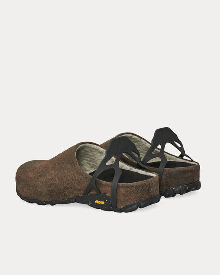 ROA Fedaia Taupe Sherpa Mules - 3