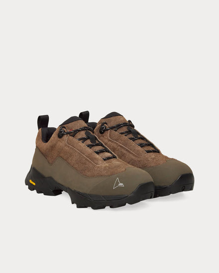 ROA Katharina Brown Olive Low Top Sneakers - 2