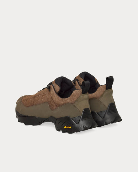 ROA Katharina Brown Olive Low Top Sneakers - 3