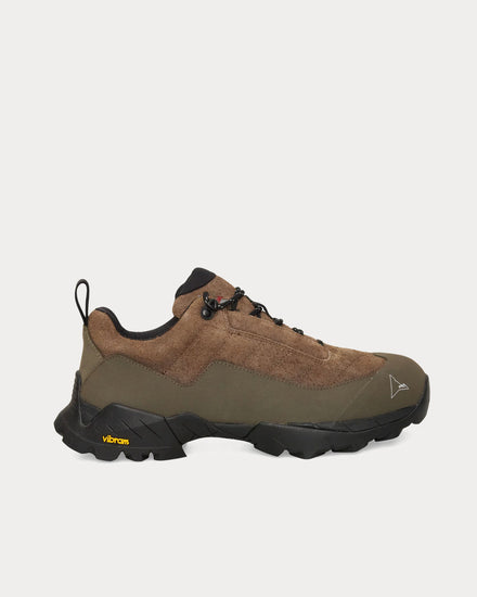 ROA Katharina Brown Olive Low Top Sneakers - 1
