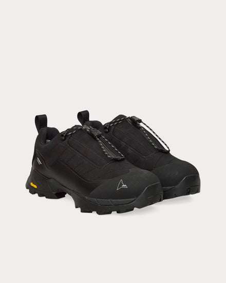ROA Katharina Waterproof Sympatex Black Low Top Sneakers - 2
