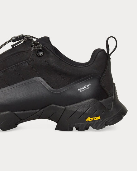 ROA Katharina Waterproof Sympatex Black Low Top Sneakers - 5