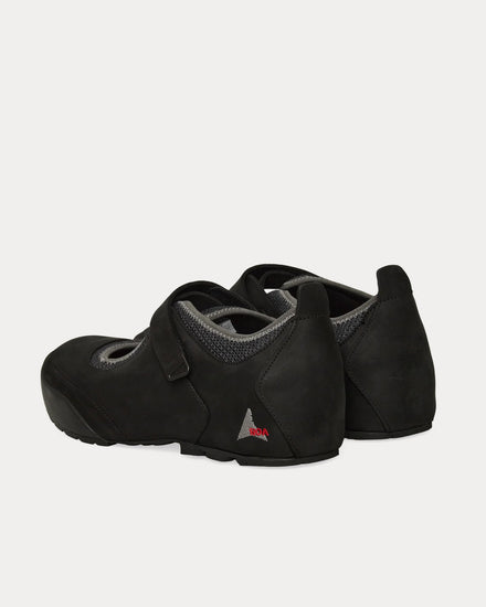 ROA Loie Black / Grey Mary-Jane Sandals - 3