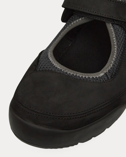 ROA Loie Black / Grey Mary-Jane Sandals - 4