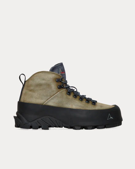 ROA Unisex Cvo Olive / Black Boots