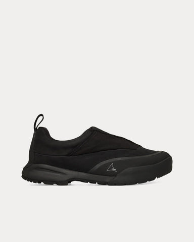 ROA Frea Black Slip On Sneakers