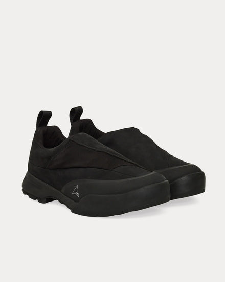 ROA Frea Black Slip On Sneakers - 2
