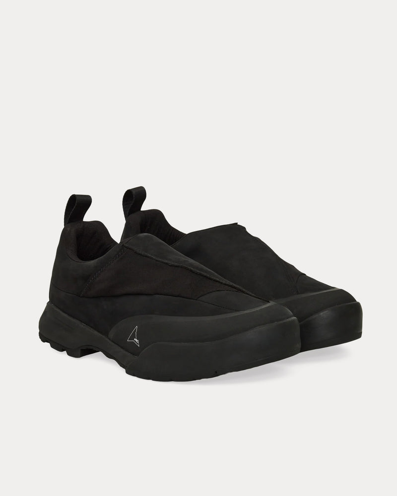 ROA Frea Black Slip On Sneakers - 2