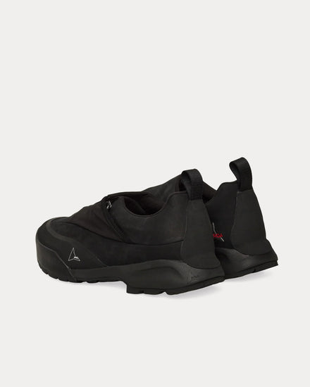 ROA Frea Black Slip On Sneakers - 3