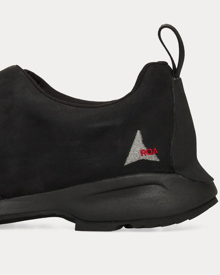 ROA Frea Black Slip On Sneakers - 4