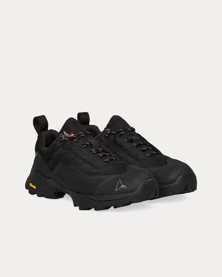 ROA Katharina Black Low Top Sneakers - 2