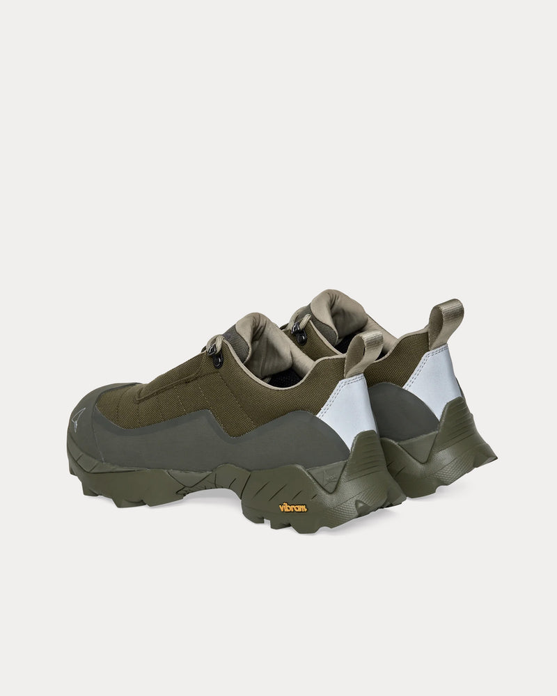 ROA Unisex Katharina Forest Green Low Top Sneakers & Trainers