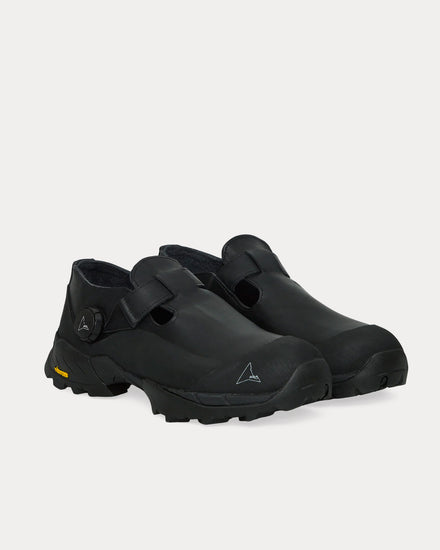 ROA Men's Mary Jane Black Slip On Sneakers & Trainers