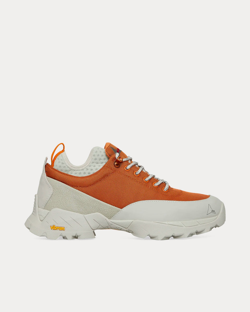 ROA Neal Orange Low Top Sneakers Sneak in Peace
