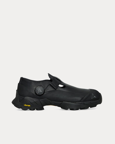 ROA Unisex Pala Black Sandals