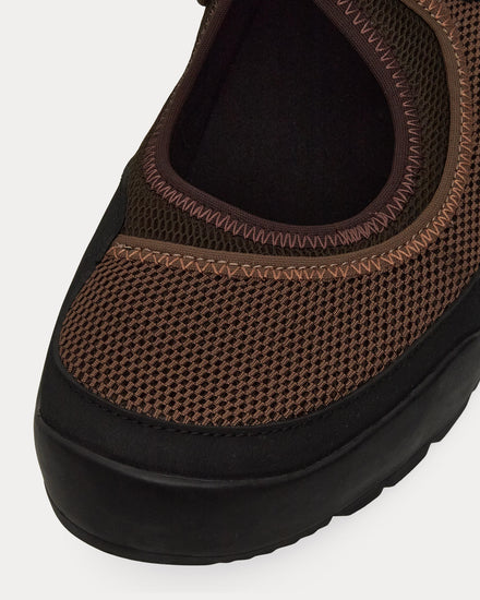 ROA Loie Brown / Black Mary-Jane Sandals - 5