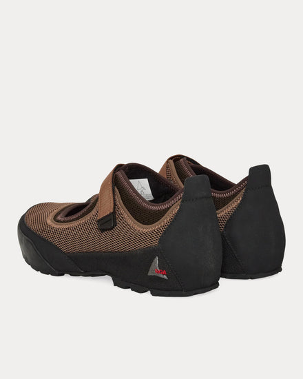 ROA Loie Brown / Black Mary-Jane Sandals - 4