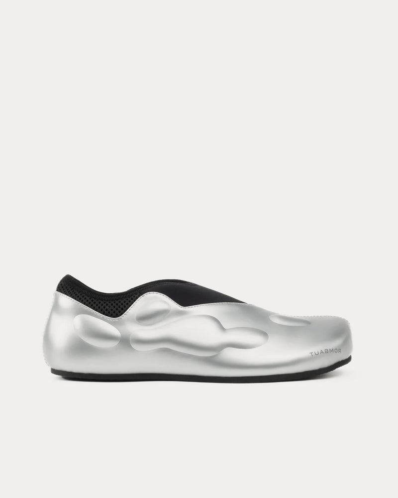 Rombaut Ground I Silver Slip On Sneakers - 1