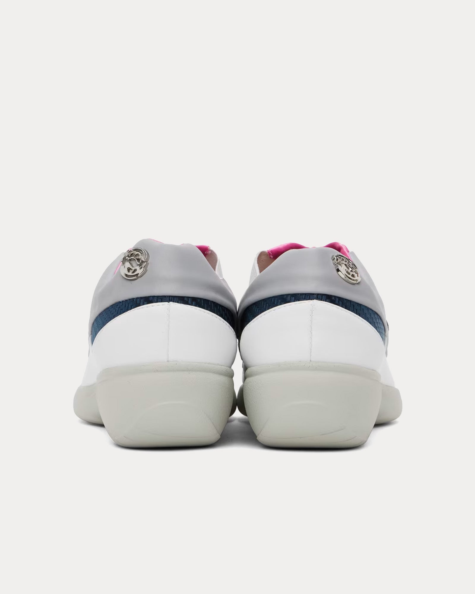 Rombaut - Neo Grey / Pink Slip On Sneakers