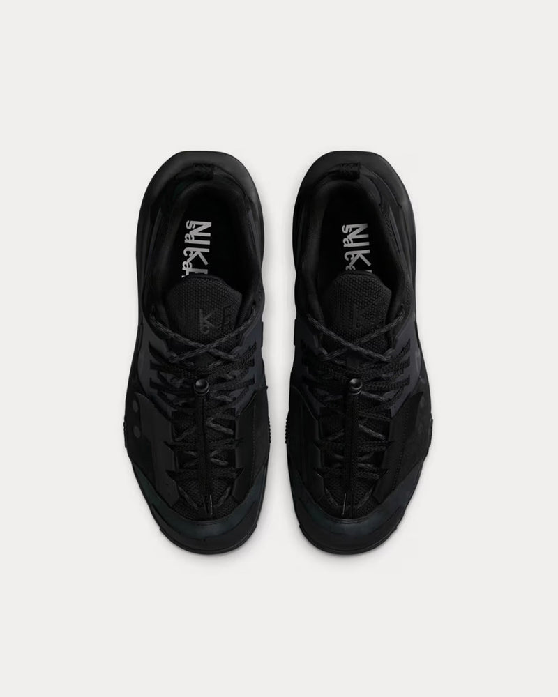 Nike x Sacai Zegamadome Black / Anthracite / Black Low Top Sneakers - 2