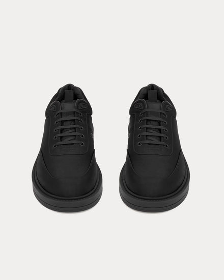 Saint Laurent Altman Satin Black Low Top Sneakers - 2