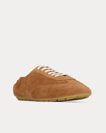 Saint Laurent Lewis Suede Phard Low Top Sneakers - 3