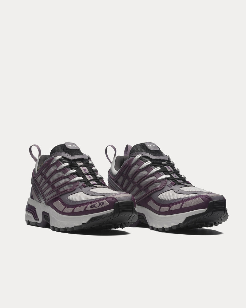 Salomon ACS Pro Gore-Tex Plum Perfect / Gull Low Top Sneakers - 3