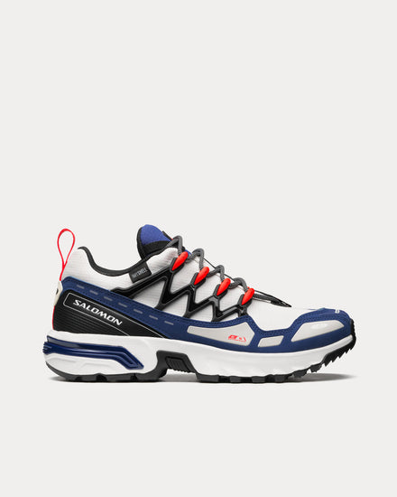 Salomon ACS + Climasalomon Waterproof Blue Print / Lunar Rock / White Low Top Sneakers - 1