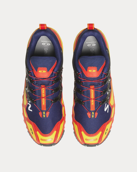 ■Salomon■ ACS Heritage Pack Cherry Tomato Blue Print Lemon Salomon Unisex ACS + Heritage Pack Cherry Tomato / Blue