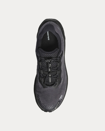 Salomon Aero Blaze 4 GRVL GTX Black / Black / Paloma Running Shoes - 2