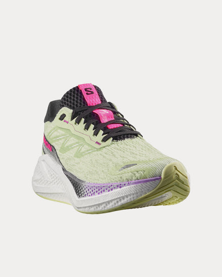 Salomon Aero Glide 4 White / Butterfly Running Shoes - 3
