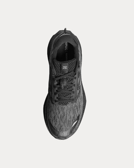 Salomon Aero Glide 4 Black / Black Running Shoes - 2
