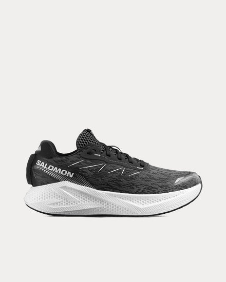 Salomon Aero Glide 4 Black / White Running Shoes - 1